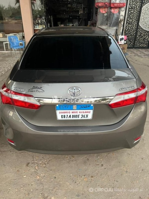 Toyota Corolla 2018 Gray Automatic Used for Sale in Ashmoun - 10