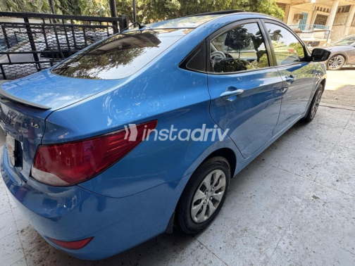 Hyundai Accent RB 2019 Dark Blue Automatic Used for Sale in Heliopolis - 2