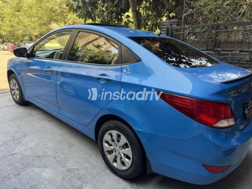 Hyundai Accent RB 2019 Dark Blue Automatic Used for Sale in Heliopolis - 10