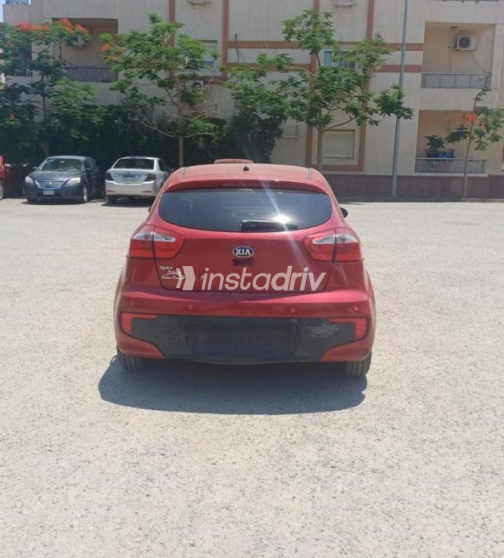 Kia Rio 2015 Red Automatic Used for Sale in Cairo - 2