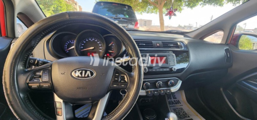 Kia Rio 2015 Red Automatic Used for Sale in Cairo - 3