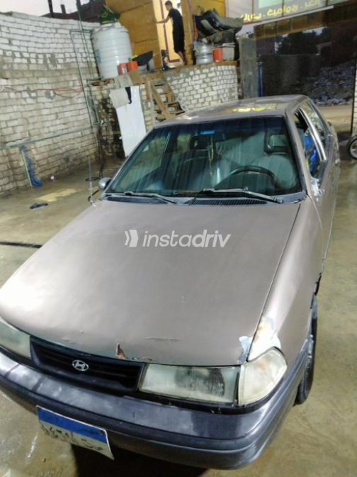 Hyundai Excel 1996 Purple Automatic Used for Sale in Giza - 4