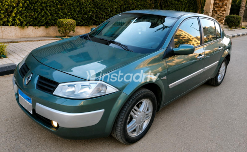Renault Megane 2005 Green Automatic Used for Sale in Greater Cairo ( Cairo + Giza) - 2