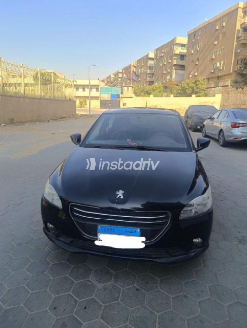 Peugeot 301 2014 Black Automatic Used for Sale in Nasr city - 5
