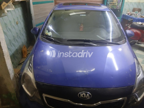 Kia Rio 2015 Blue Automatic Used for Sale in Alexandria - 4