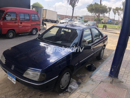 بيجو 405 2003 أزرق غامق أوتوماتيك مستعملة للبيع في الإسكندرية - 7