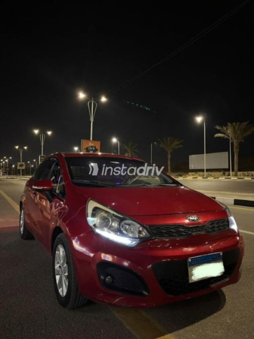 Kia Rio 2013 Red Automatic Used for Sale in Nasr city - 2