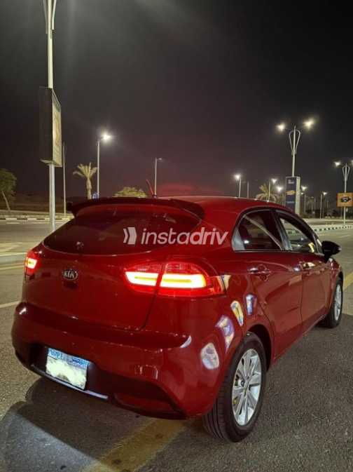 Kia Rio 2013 Red Automatic Used for Sale in Nasr city - 3