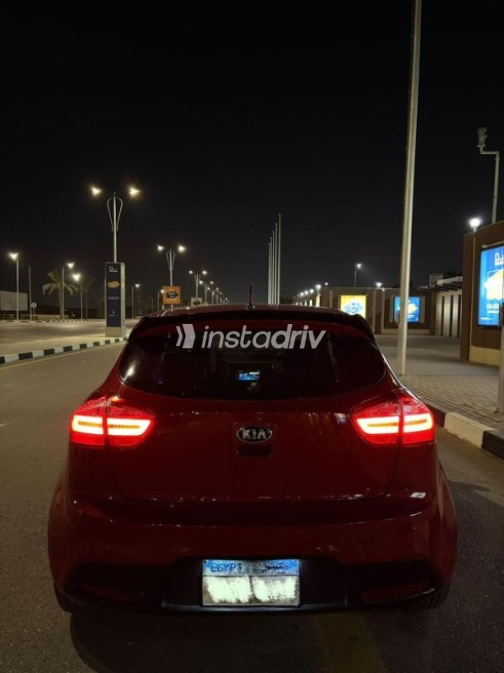 Kia Rio 2013 Red Automatic Used for Sale in Nasr city - 4