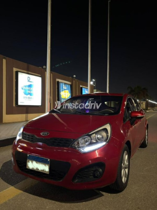 Kia Rio 2013 Red Automatic Used for Sale in Nasr city - 5
