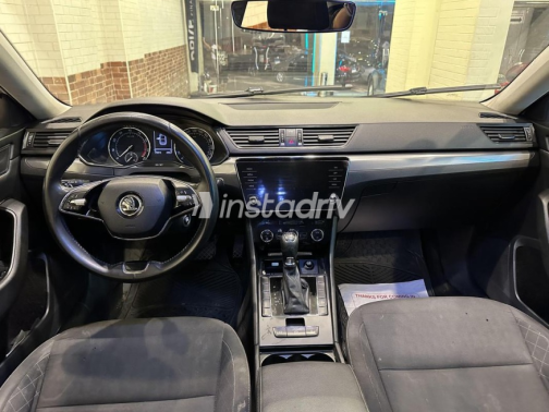 Skoda Superb 2021 White Automatic Used for Sale in El Haram - 3