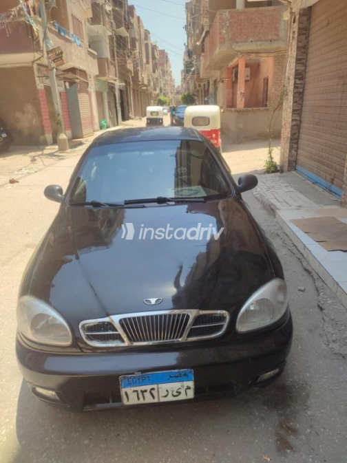 دايو لانوس 2 2000 أسود أوتوماتيك مستعملة للبيع في المنوفية - 4