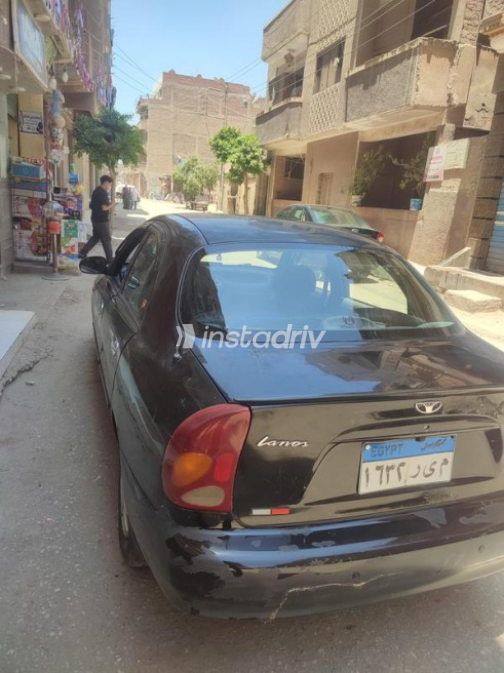 دايو لانوس 2 2000 أسود أوتوماتيك مستعملة للبيع في المنوفية - 8