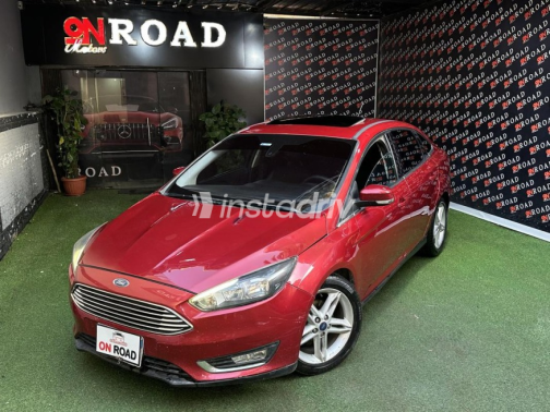 Ford Focus 2017 Red Automatic Used for Sale in Nasr city - 1