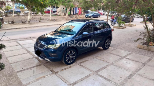 Seat Ateca 2019 Dark Blue Automatic Used for Sale in Nasr city - 1