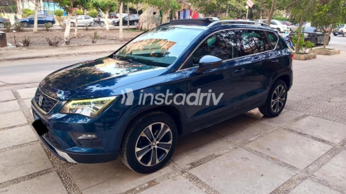 Seat Ateca 2019 Dark Blue Automatic Used for Sale in Nasr city - 2