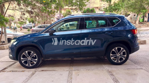 Seat Ateca 2019 Dark Blue Automatic Used for Sale in Nasr city - 10
