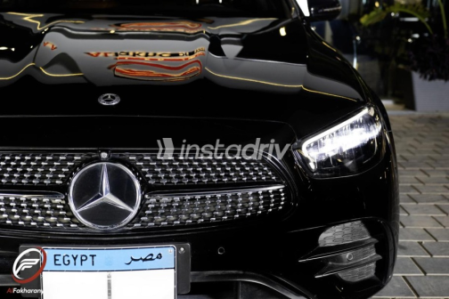 مرسيدس E 200 2023 أسود أوتوماتيك مستعملة للبيع في مدينة الشيخ زايد - 6