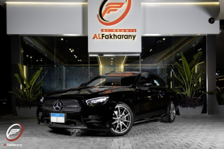 مرسيدس E 200 2023 أسود أوتوماتيك مستعملة للبيع في مدينة الشيخ زايد