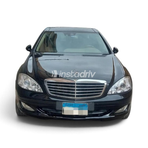 Mercedes S 500 2009 Black Automatic Used for Sale in Cairo - 1