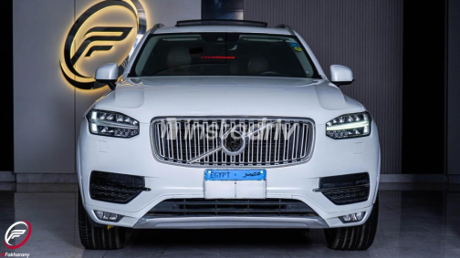 فولفو XC90 2019 أبيض أوتوماتيك مستعملة للبيع في القاهرة الكبرى ( القاهرة - الجيزة) - 2