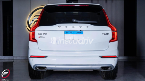 فولفو XC90 2019 أبيض أوتوماتيك مستعملة للبيع في القاهرة الكبرى ( القاهرة - الجيزة) - 3