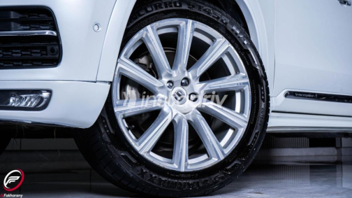 فولفو XC90 2019 أبيض أوتوماتيك مستعملة للبيع في القاهرة الكبرى ( القاهرة - الجيزة) - 5