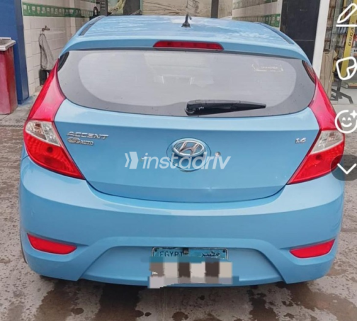 Hyundai Accent RB 2019 White Automatic Used for Sale in Greater Cairo ( Cairo + Giza) - 1