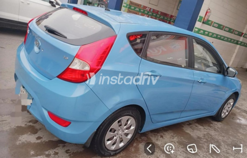 Hyundai Accent RB 2019 White Automatic Used for Sale in Greater Cairo ( Cairo + Giza) - 4