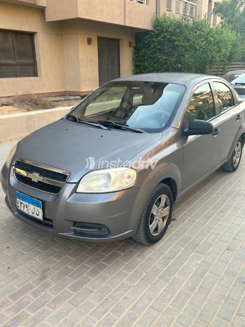 Chevrolet Aveo 2011 Gray Manual Used for Sale in Greater Cairo ( Cairo + Giza) - 3