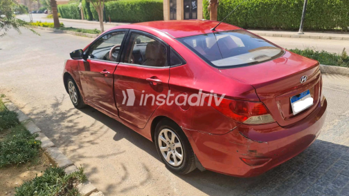 Hyundai Accent 2012 White Automatic Used for Sale in Greater Cairo ( Cairo + Giza) - 1