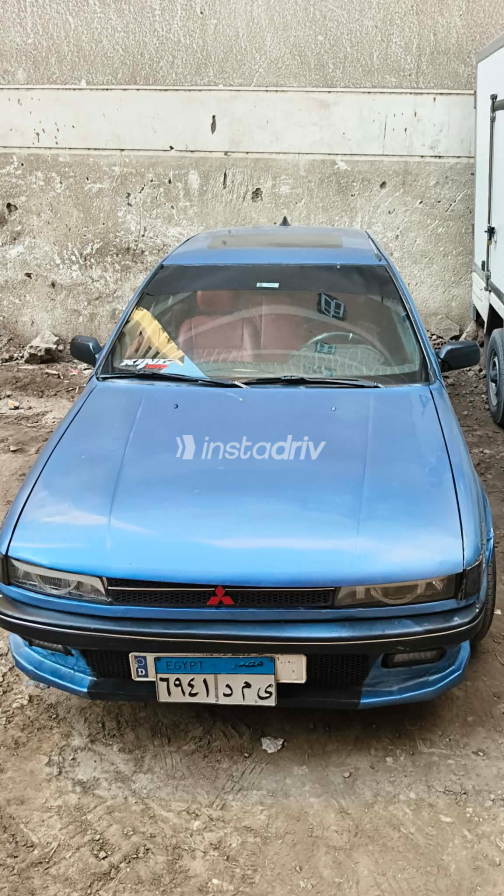 Mitsubishi Lancer 1991 Blue Manual Used for Sale in Greater Cairo ( Cairo + Giza) - 2