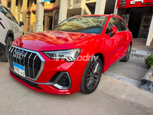 Audi Q3 2021 Red Automatic Used for Sale in Greater Cairo ( Cairo + Giza) - 1