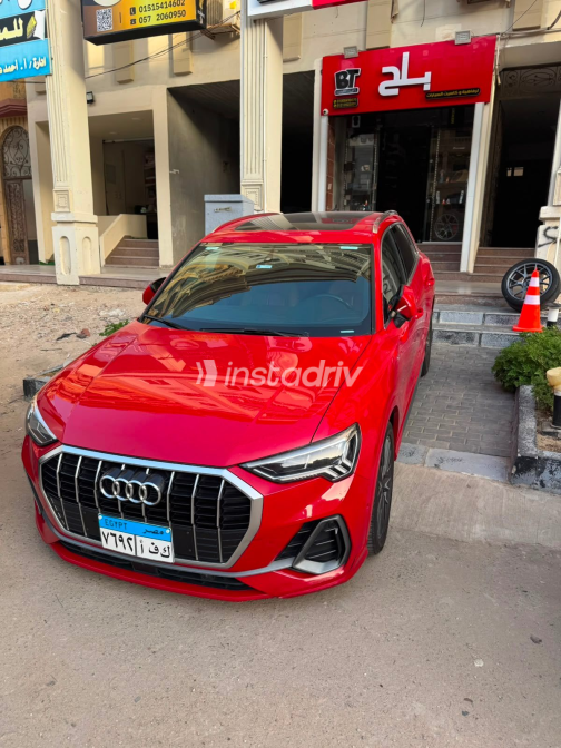 Audi Q3 2021 Red Automatic Used for Sale in Greater Cairo ( Cairo + Giza) - 2