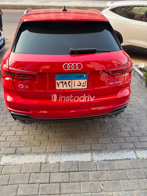 Audi Q3 2021 Red Automatic Used for Sale in Greater Cairo ( Cairo + Giza) - 3