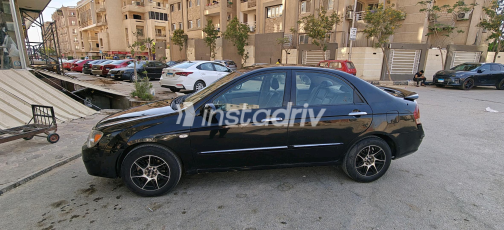 Kia Cerato 2009 Black Automatic Used for Sale in Greater Cairo ( Cairo + Giza) - 10