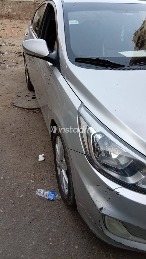 Hyundai Accent RB 2022 Silver Automatic Used for Sale in Greater Cairo ( Cairo + Giza) - 1