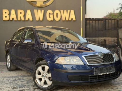 Skoda Octavia 2008 Dark Blue Automatic Used for Sale in Sheikh Zayed City - 2