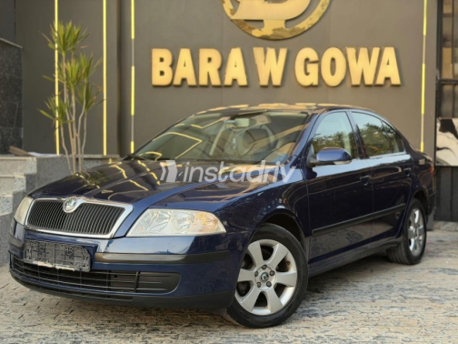 Skoda Octavia 2008 Dark Blue Automatic Used for Sale in Sheikh Zayed City - 6