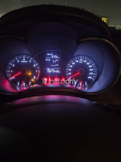Kia Cerato 2016 Black Automatic Used for Sale in Cairo - 1