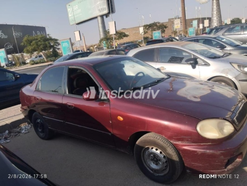 Chevrolet Lanos 2017 Red Automatic Used for Sale in Cairo - 2