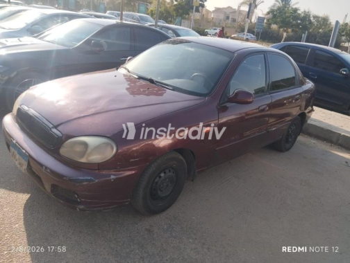 Chevrolet Lanos 2017 Red Automatic Used for Sale in Cairo - 3