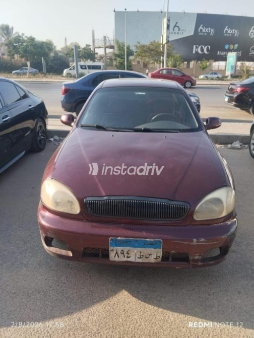 Chevrolet Lanos 2017 Red Automatic Used for Sale in Cairo - 4