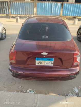 Chevrolet Lanos 2017 Red Automatic Used for Sale in Cairo