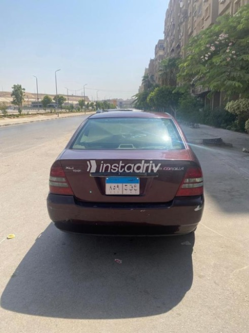 Toyota Corolla 2004 Dark Red Automatic Used for Sale in Cairo - 6