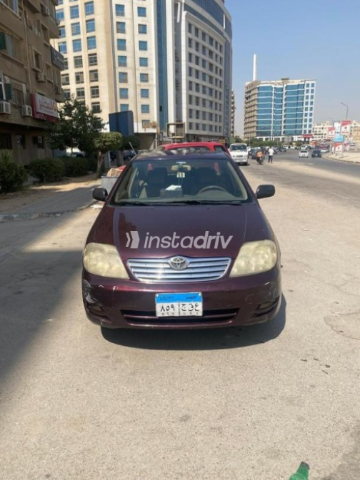 Toyota Corolla 2004 Dark Red Automatic Used for Sale in Cairo - 7