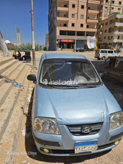 Hyundai Atos 2008 Cyan Automatic Used for Sale in Kafr el-Sheikh - 4