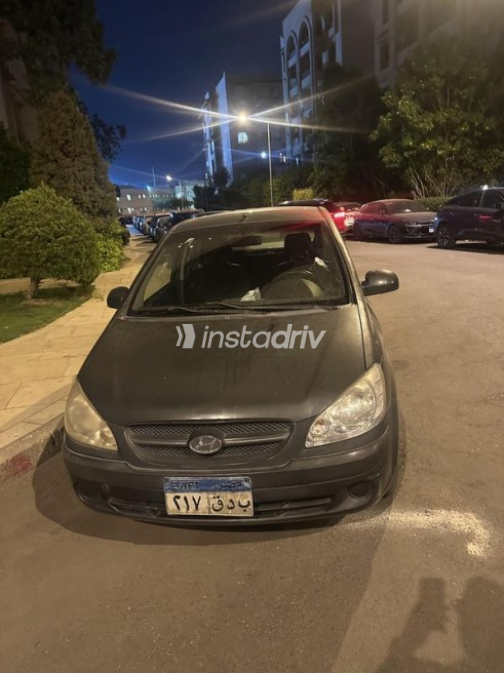 Hyundai Getz 2011 Dark Gray Automatic Used for Sale in Greater Cairo ( Cairo + Giza) - 1