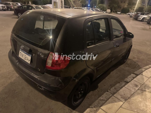 Hyundai Getz 2011 Dark Gray Automatic Used for Sale in Greater Cairo ( Cairo + Giza) - 4