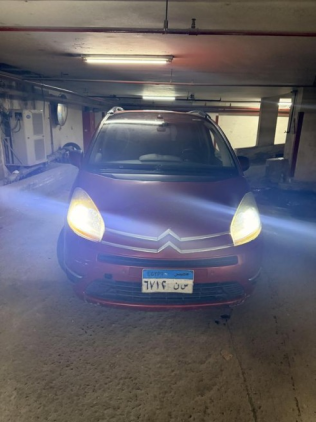 Citroën C4 Grand Picasso 2008 Red Automatic Used for Sale in Cairo